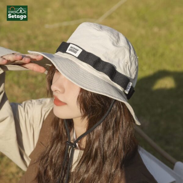 Mũ Band Bucket - Mũ leo núi, đi chơi, picnic, cắm trạị, dã ngoại - Hình ảnh 2