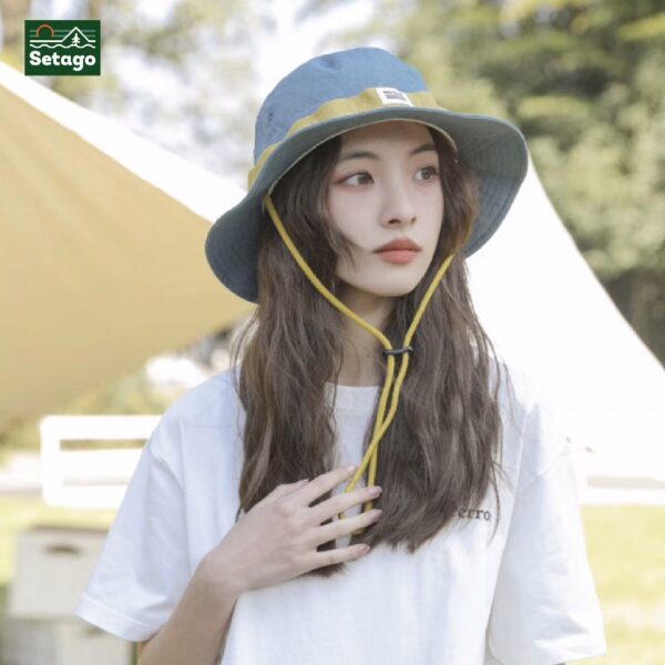 Mũ Band Bucket - Mũ leo núi, đi chơi, picnic, cắm trạị, dã ngoại - Hình ảnh 4