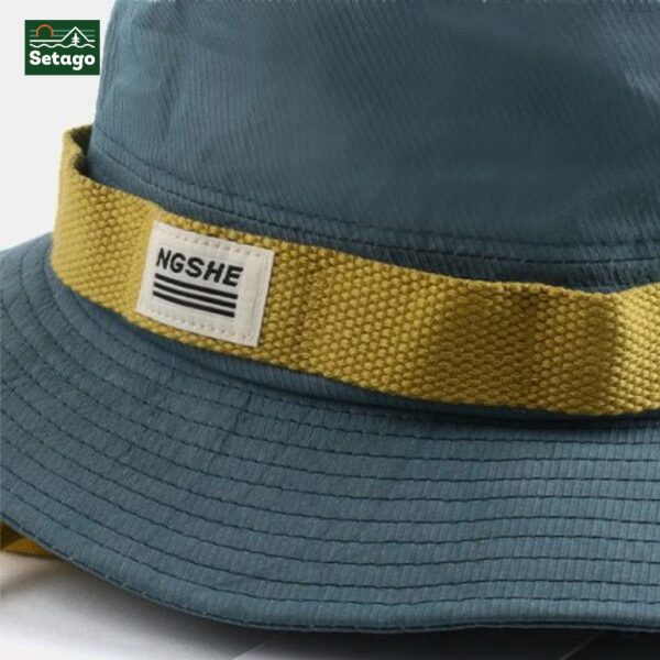 Mũ Band Bucket - Mũ leo núi, đi chơi, picnic, cắm trạị, dã ngoại - Hình ảnh 6