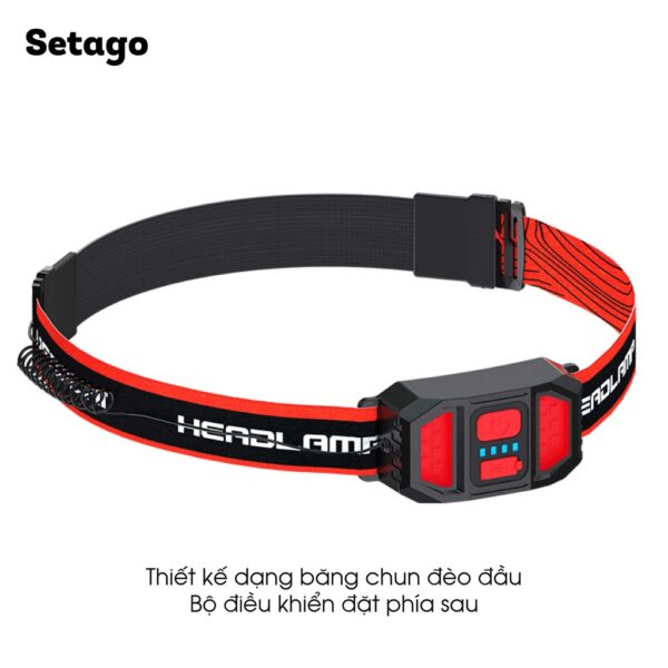 ĐÈN LED ĐEO ĐẦU HEADLAMP - sáng bất chấp, thoải mái làm việc - Hình ảnh 3
