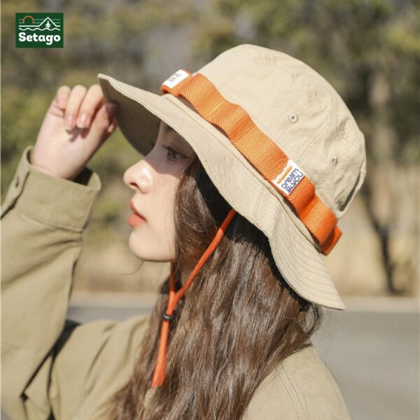 Mũ Band Bucket - Mũ leo núi, đi chơi, picnic, cắm trạị, dã ngoại - Hình ảnh 5