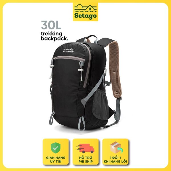 [Đồ Du Lịch] Balo Trekking 30L Royal Mountain - Balo leo núi, balo du lịch - Hoàn hảo cho chuyến leo núi 2N1Đ